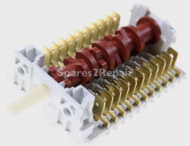 Oven Switch - 263100055 C00873878 6 Positions Multifunction Commutator [Arcelik]