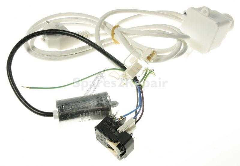 Mains Power Lead - 4652620700 C00908708 Equipped Connection Cable Ekz75yl_1 9m [Arcelik]