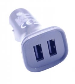 Minwa Dc dc Converter - Mw Usb24d Dual Usb Car Power Supply-charger 2x 2 4a (24w)