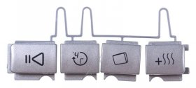 Button - C00502522 488000502522 Buttons Optimal Inox Right [Whirlpool Indesit]