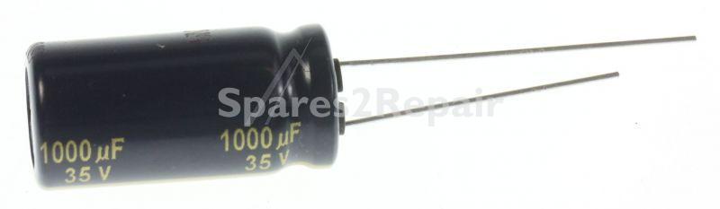 Panasonic 35v Radial Electrolytic 105 De - 1000uf-35v Eeufc1v102 Elco Radial Pan Capacitor 105° 12 5x25mm -rohs-