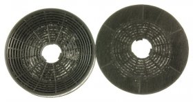 Silverline Carbon Filter - Yt971 1000 118 Charcoal Filter Set