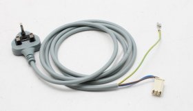 Mains Power Lead - 8581324807503 Power Cable Uk 2000mm 3x1 0mm [Electrolux Aeg]