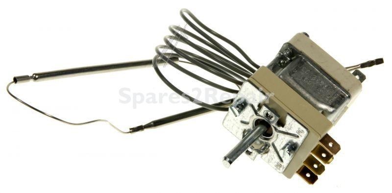 Com Temperature Limiter - Thermostat 55°-183°c 1-pole + Switch Probe 120-Ø4mm Capilary 870-700mm