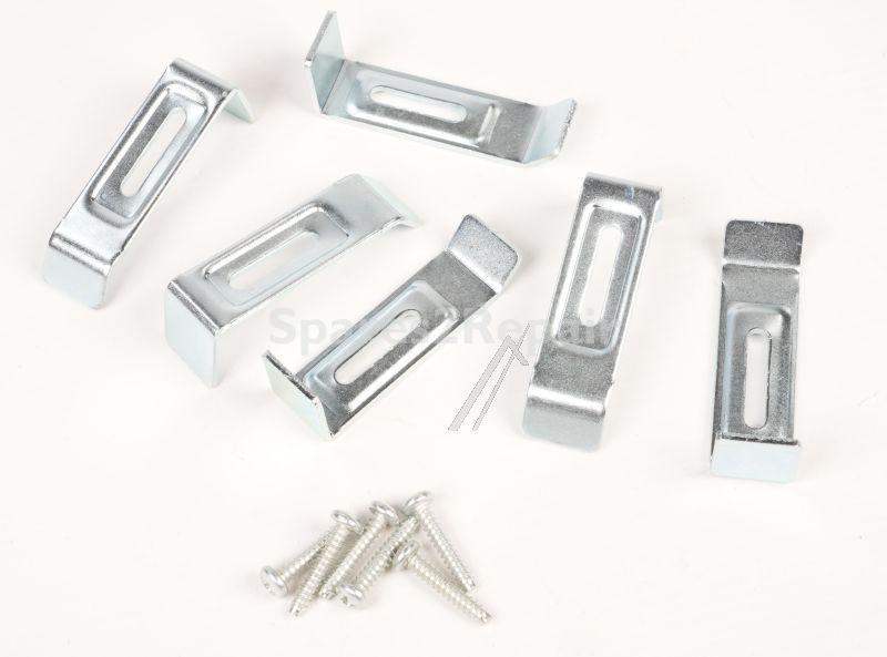 Teka Fixings And Brackets - 81216036 Fixing Hooks Cgw Lux 90 5g Ai Al Tr Nat