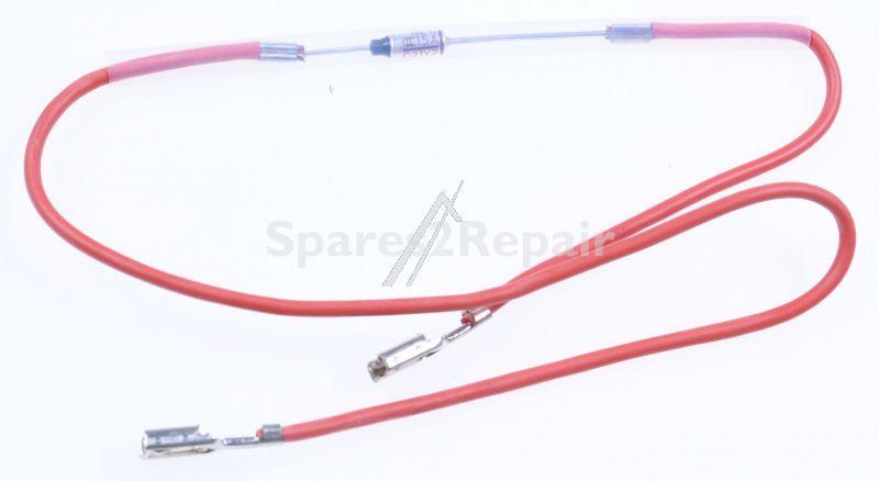 Thermostatic Fuse - 5013256921 Cable Sil 1 1(300)+tco(ro)+2(130) Red [Delonghi]