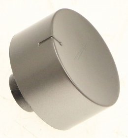 Button - 42826972 Knob Sophie Inox Fume Pbt Ta [Candy Hoover]