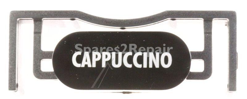 Button - Cappuccino Black Button (4e)mcsa [Delonghi]