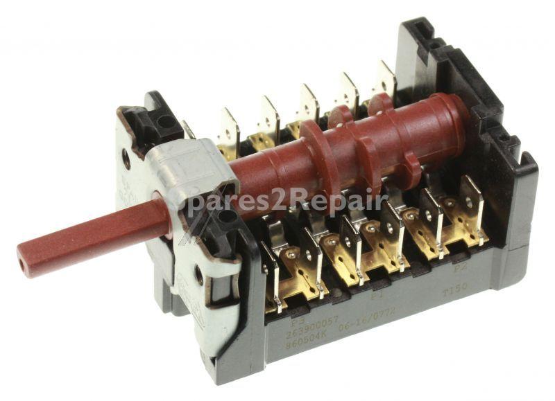 Switch - 263900057 C00864703 5 Position Turbo+grill Commutator [Arcelik]