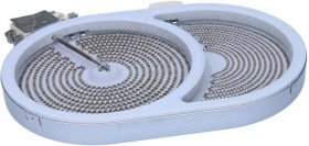 Smeg Double Circuit Radiation Heate - 105741364 805690629 Cooking Pl 2000w