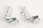 Faber Franke Roblin Mounting Parts - 133 0057 311 Adjustable Wall Mount Hook Sb 12-10 (2 Pcs)