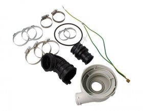 Dishwasher Flow through Heater - C00311128 481010518499 Whirlpool Flow Through Heater Kit [Whirlpool Indesit]