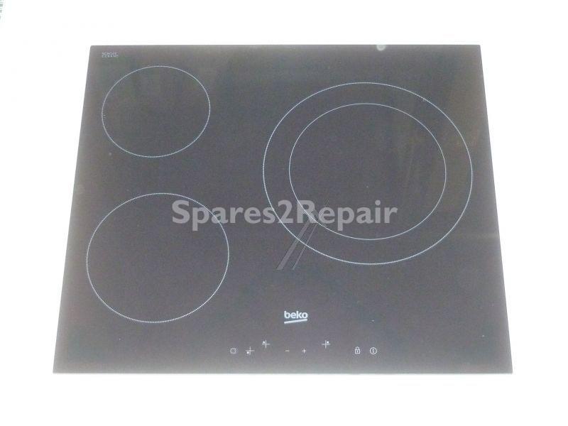 Ceramic Surface - 190261660 C00868227 Glass Burner Plate Group [Arcelik]