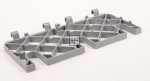 Haier Carrier Assembly - 0120201235 49084206 Tilter For Upper Basket
