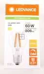 Osram E27 Led-emitter - Ledcla60dim Ledcla60dim 5 9w 827 Filcl E27 P Ledv