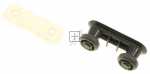 Roller For Dishwasher Basket - C00627134 488000627134 Rail Holder Mounting Kit Without Screws [Whirlpool Indesit]