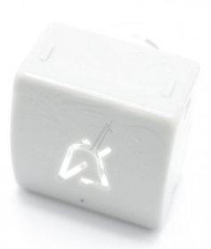 Liebherr Button - 742726000 Pushbutton Alarm 03 Lhg Gray