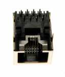 Western Mounted Socket - Western Replaceable Solderable 8-8 Cat 5