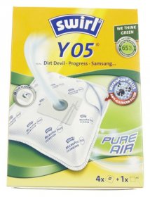 Vacuum Cleaner Bags - Y05 Sp1705005 Vacuum Cleaner Bags Airspace X4 + 1 Filter [Delonghi]