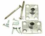 Fixings And Brackets - C00340989 481290508808 Fastener Set 45-60 Front Panel [Whirlpool Indesit]