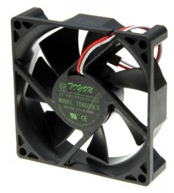 Climadiff 12v Dc Axial Cooler - Td8020ls 3 01 05 0189 12v Cooling Fan Cac01 - Cli24