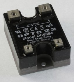 Opto 22 Solid State Relay - Halbleiterrelais, 5 A, Schraubbar, 5 Vdc, 60 V