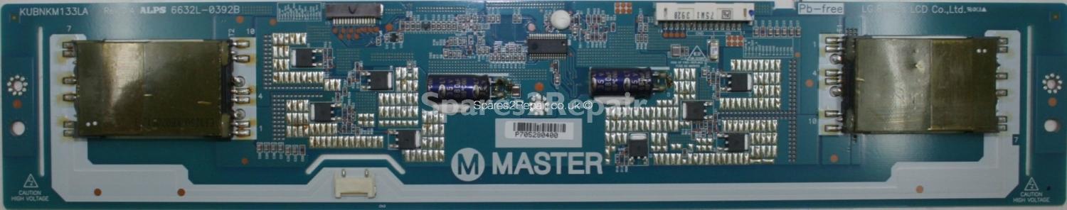 Philips 47PFL7624D - Inverter - 6632L-0392B KUBNKM133LA Rev 0.4 - MASTER
