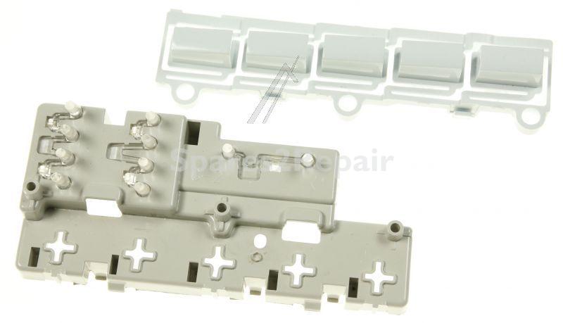 Haier Button - 0530009774 49051109 F2 Button Light Guide Group K40-50 White