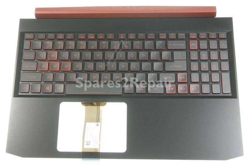 Acer Notebook keyboards - 6b q5bn2 001 Cover Upper Black W-kb us-int bl for 1660ti