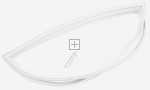 Freezer Door Seal - 4324853300 C00868184 B-750-760 Lower Door Gasket Assembly [Arcelik]