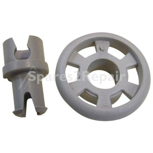 Roller For Dishwasher Basket - 4071363156 Roller upper Basket complete [Electrolux Aeg]