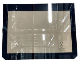 Oven inner Door Glass - 8053192 Inner Glass Door 514-404 Black Without Przep [Amica]