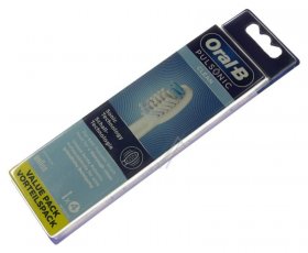 Braun Tooth Brush - 80334325 Oral-b Pulsonic Clean Toothbrush Heads Pack X 4