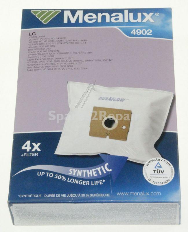 Vacuum Cleaner Bags - 9001966747 4902 4 Bags+1mf [Electrolux Aeg]