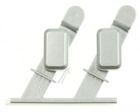 Key Button - C00442875 481010594346 Button Assembly Right Hr Silver [Whirlpool Indesit]