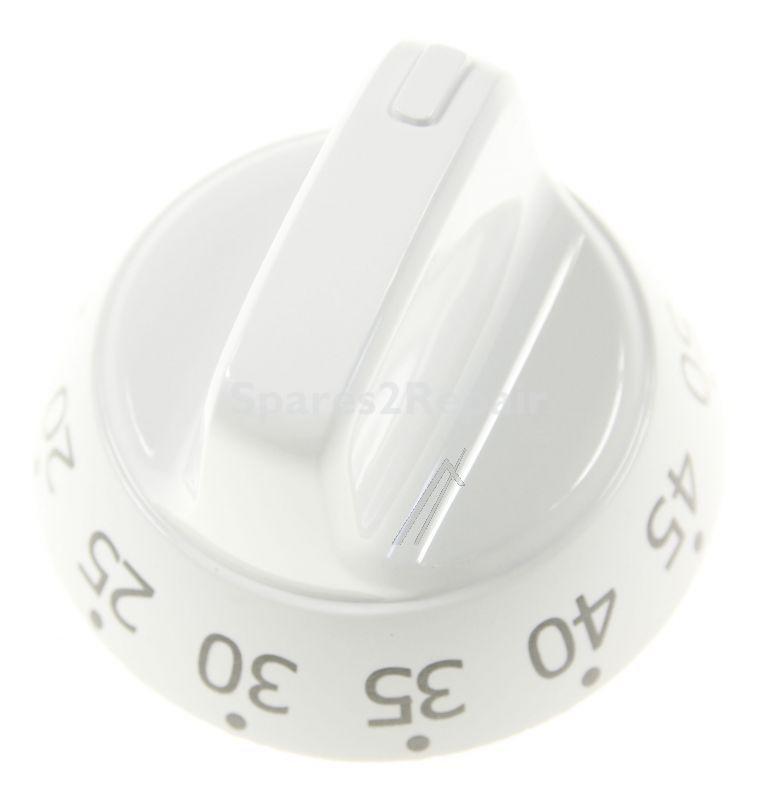 Control Knob - 3550367217 Knob timer white [Electrolux Aeg]