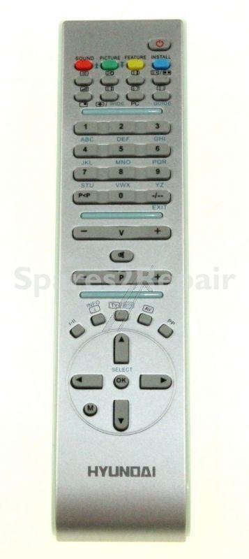 Vestel Ir remote Control - R-c1072 20276762 R-c 1072 Hyundai (pe silver)(gray-s