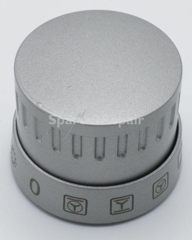 Control Knob - 9070233 Abdeckung Scandiuma 10609 Inox Mit Feder [Amica]