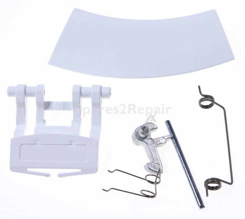 Compatible Washing Machine And Tumble Dryer Door Handles - Door Handle White Alternative For 719007800 651027738