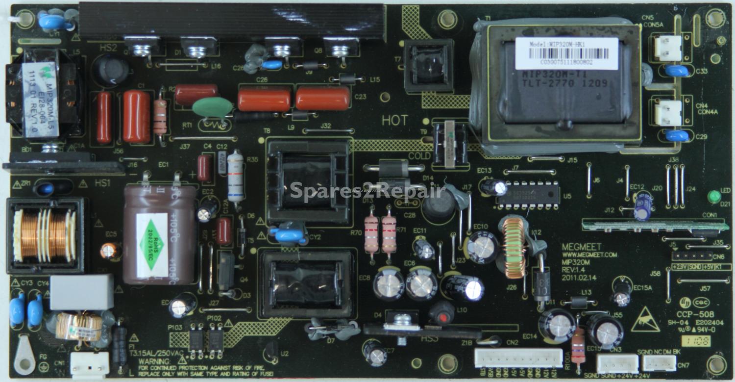 Baird JO32BAIRD - Power Inverter - MIP320M - REV:1.4 - MIP320M-HK1