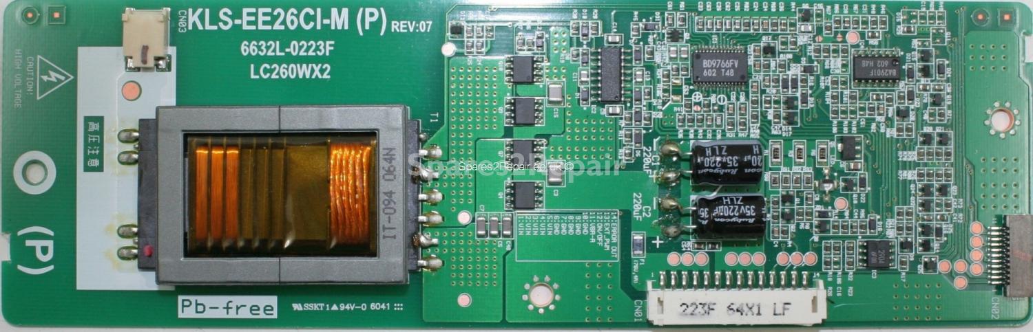 Cyberpix 26720 - Inverter - 6632L-0223F - KLS-EE26CI-M (P) REV 07 - LC260WX2