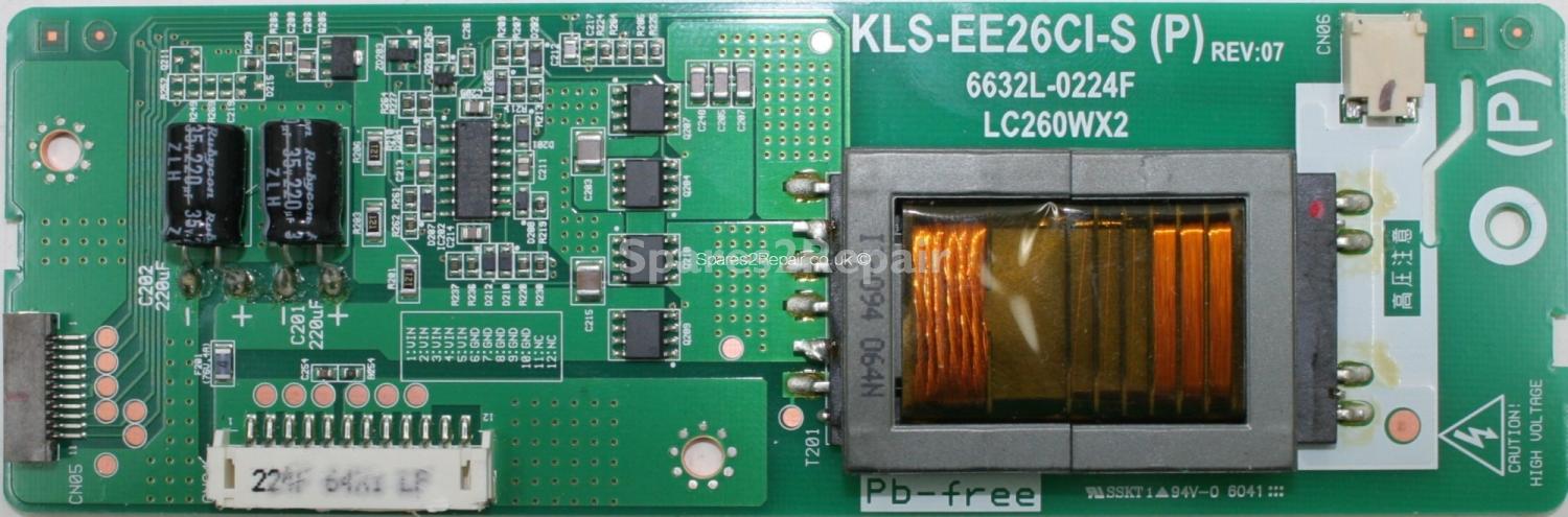 Cyberpix 26720 - Inverter - 6632L-0224F - KLS-EE26CI-S (P) REV 07 - LC260WX2