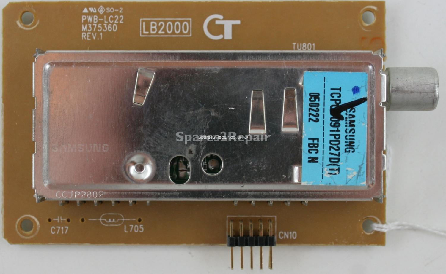 Goodmans LD2001 - Tuner - PWB-LC22 - M375360 - Rev.1 - LB2000