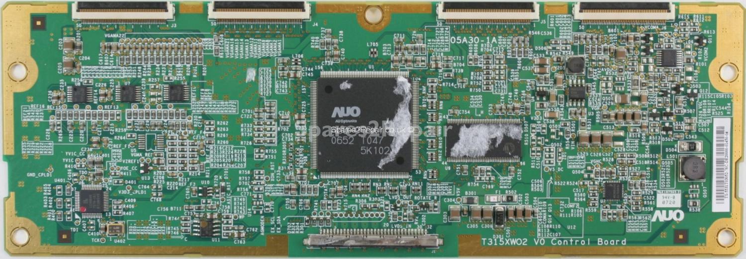 Goodmans LD3265D - LVDS - 55.31T03.052 - 05A30-1A - T315XW02 V0 Control Board