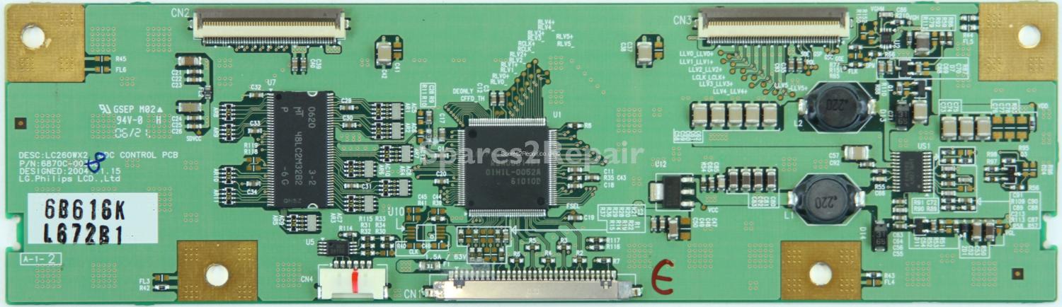Hitachi 26LD9000TA - T-con - 6870C-0030D - 6B616K - L672B1