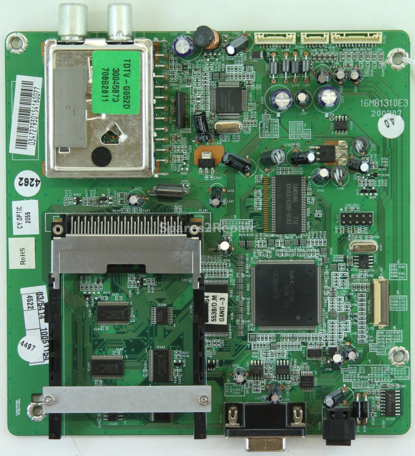 JVC LT-47DV8BJ - Card Reader - 16MB1310E3 - 200307
