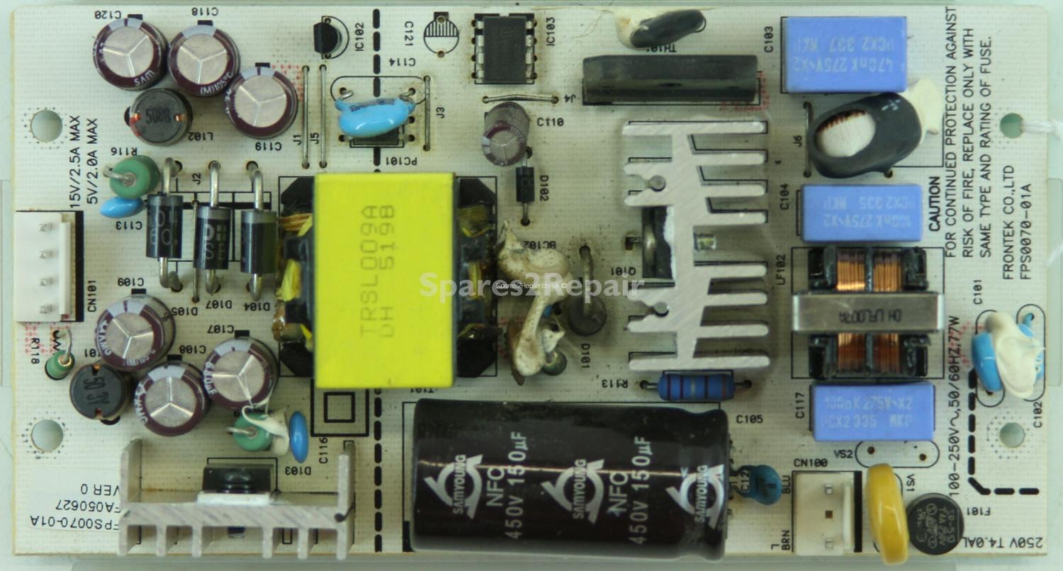 Humax LEU-20A - PSU - FPS0070-01A - FA050627 - VER 0