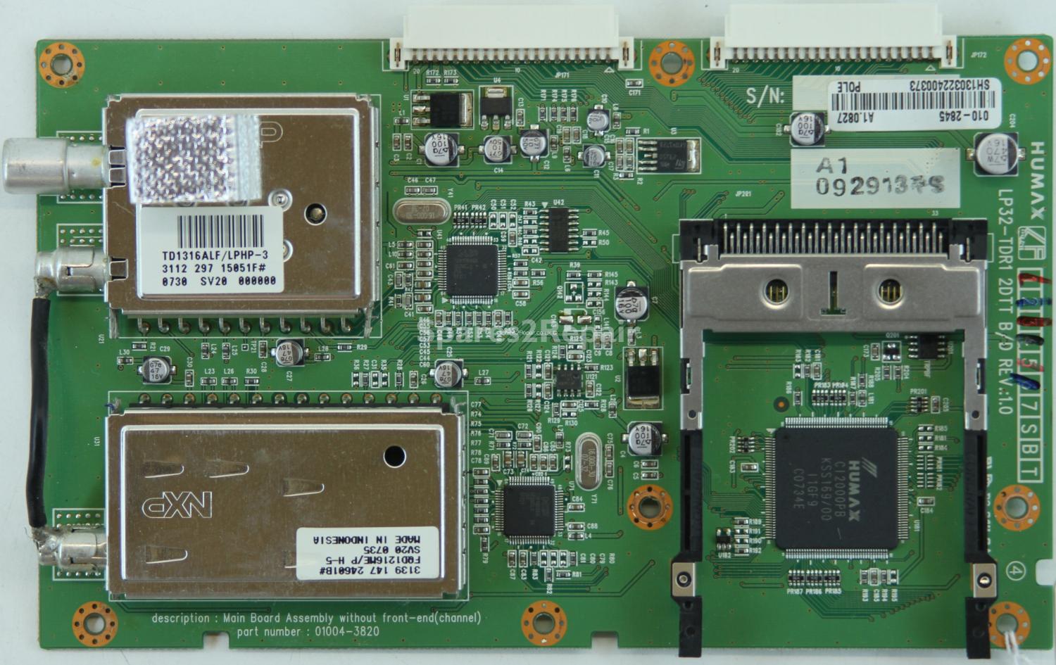 Humax LP32-TDR1 - DTV CIM - 01004-3820 - REV.:1.0