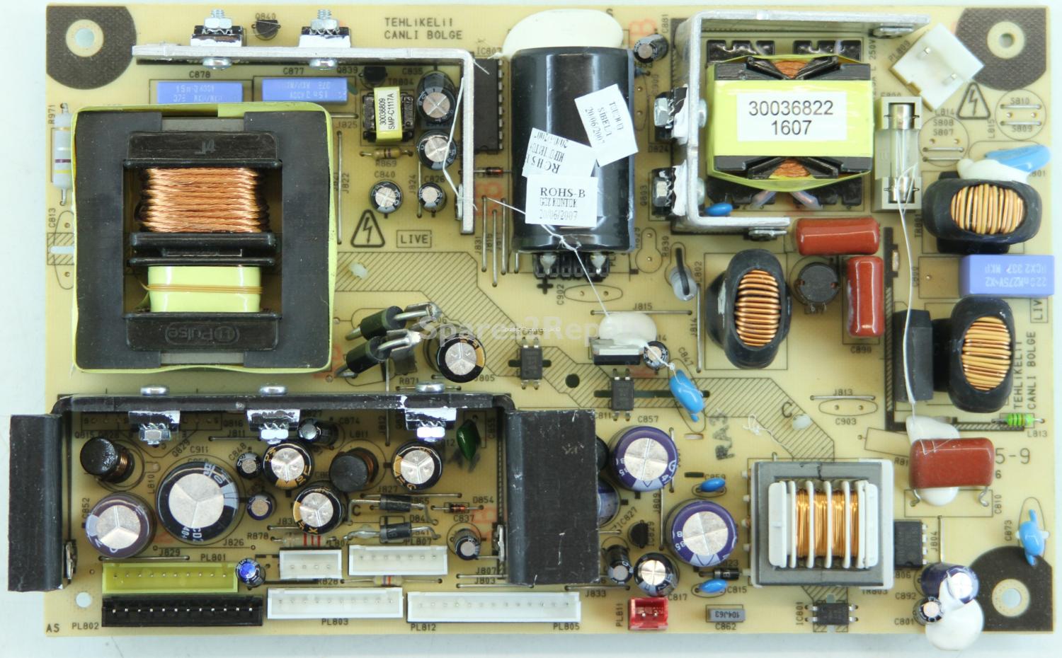 JVC LT-26DF7BK - PSU - 17PW15-9 - 081106 - 20335633