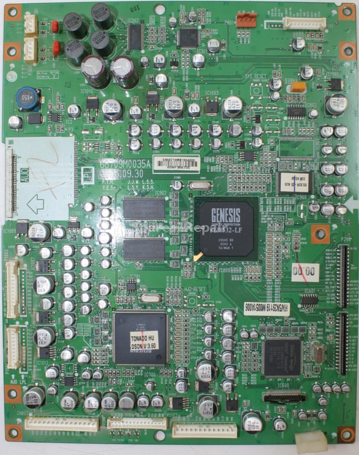 LG 32LX2R - AV Board - 68709M0035A - 68719MB196A